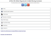 Tablet Screenshot of 4cnas.com